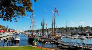 Boats in Camden Harbor